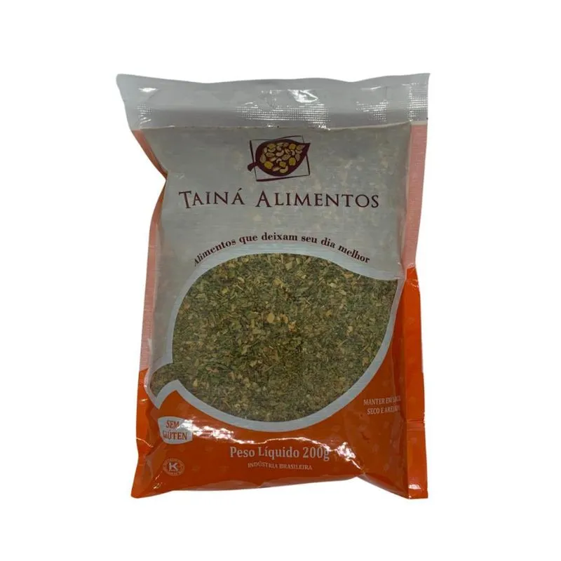 Chimichurri Sem Pimenta Sem Glúten Tainá Alimentos Pct 200g