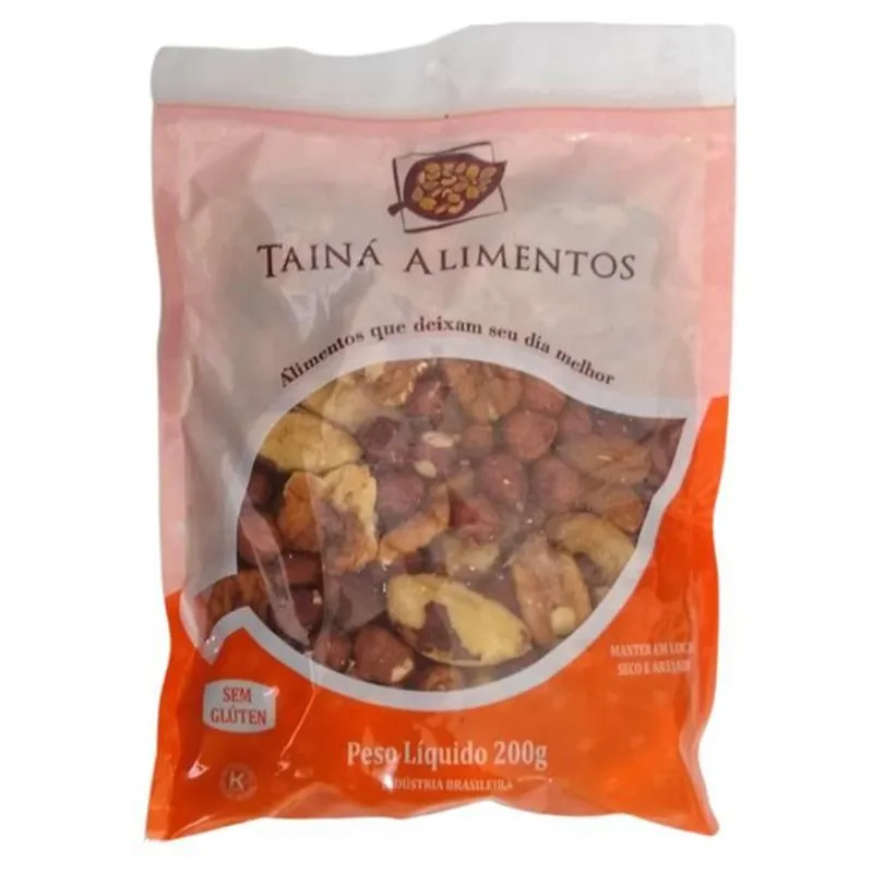 Mix De Castanhas Premium Tainá Alimentos 200g