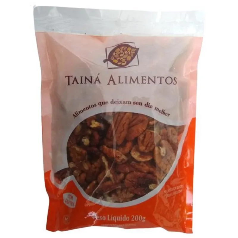 Nozes Pecan Inteira Tainá Alimentos 200g