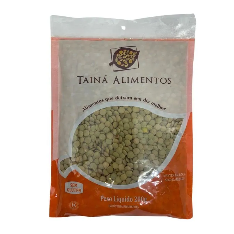 Lentilha Sem Glúten Tainá Alimentos - Pacote 200g