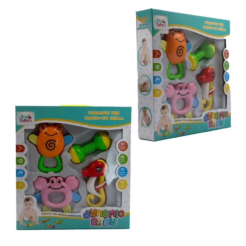 Brinquedo Chocalho Baby Dinâmico Estimulos Infantil