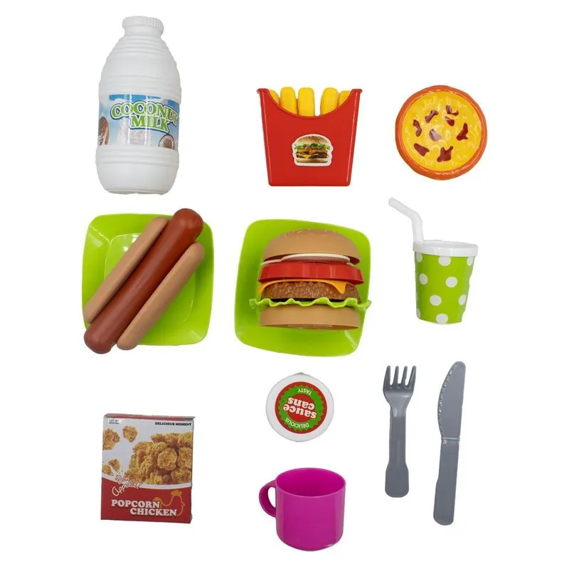 Brinquedo Fast Food Hora Do Lanche Lanchinho Hamburguer