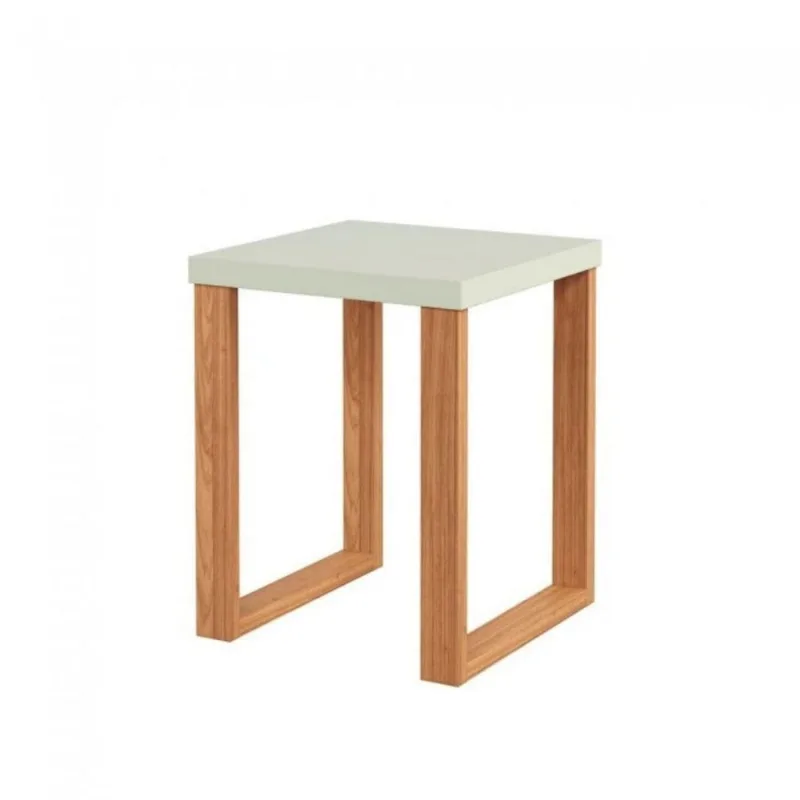 Mesa Lateral Arrime Multiuso 44 cm MDF Nordico Mix Match