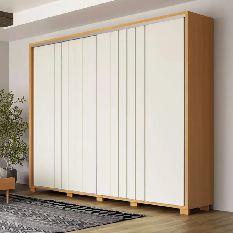 Guarda Roupa Casal 265cm Portas de Correr Dalla Costa 100% MDF