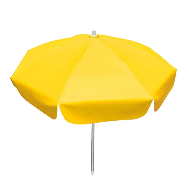 Sombrilla De Jardín Playa Camping 160cm Botafogo Amarillo