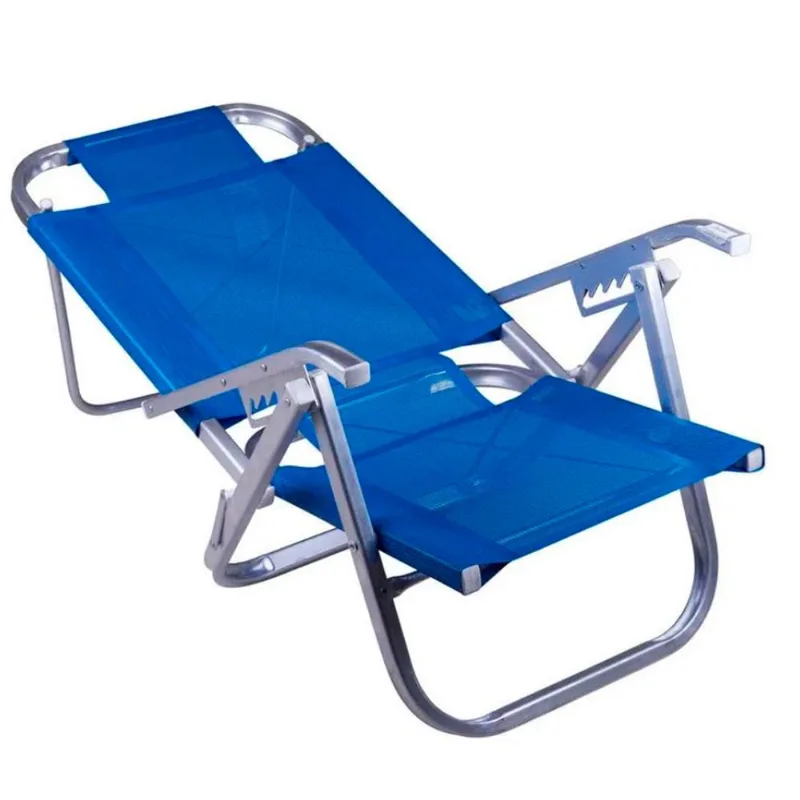 Cadeira de Praia 5 Posições Copacabana Premium Botafogo CAD0554 Sortida