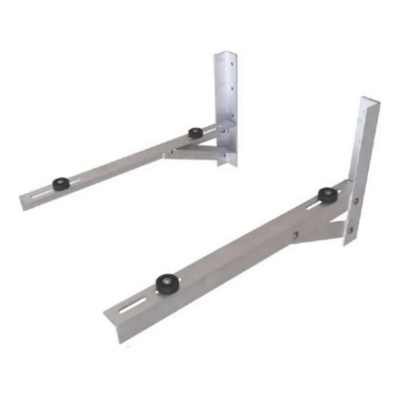 Mensula Aluminio Soporte Para Aire Acondicionado Split 60cm Color Blanco