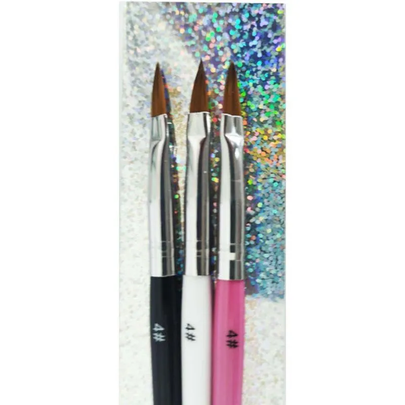 Pincéis para Unhas Artísticas Preenchimento kit 12 un