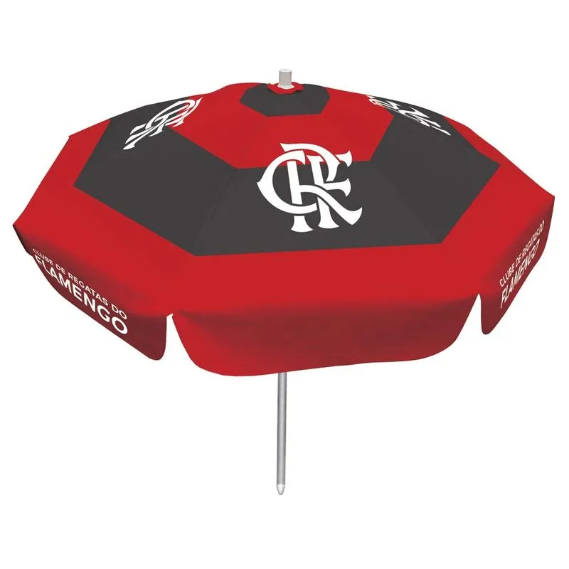 Guarda-Sol Flamengo em Alumínio 1,60m Vermelho