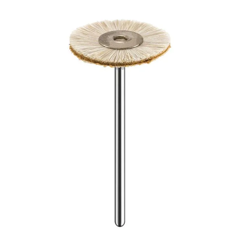 Escova Polimento Pm Pelo De Cabra 25,4mm Roda American Burrs