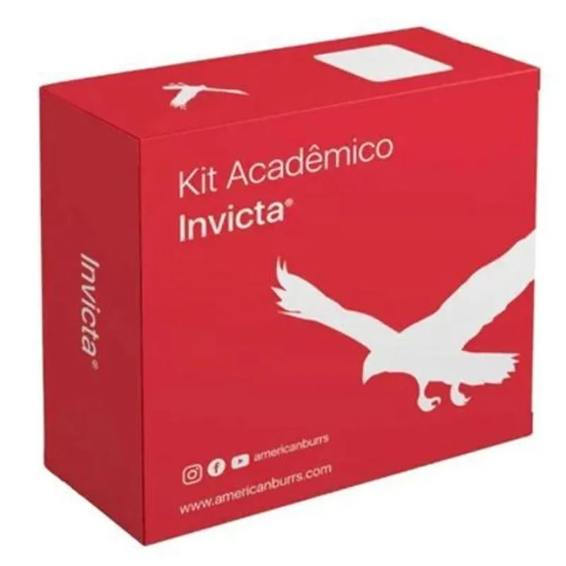 Kit Pontas Invicta Uniptan American Burs 16387