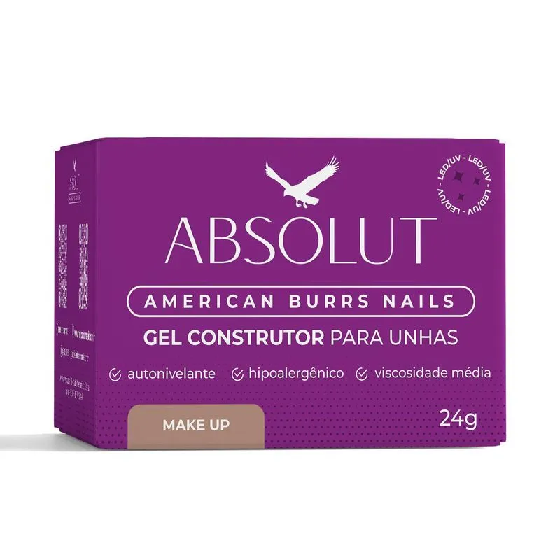 Absolut Gel Construtor Make Up 24g American Burrs Nails