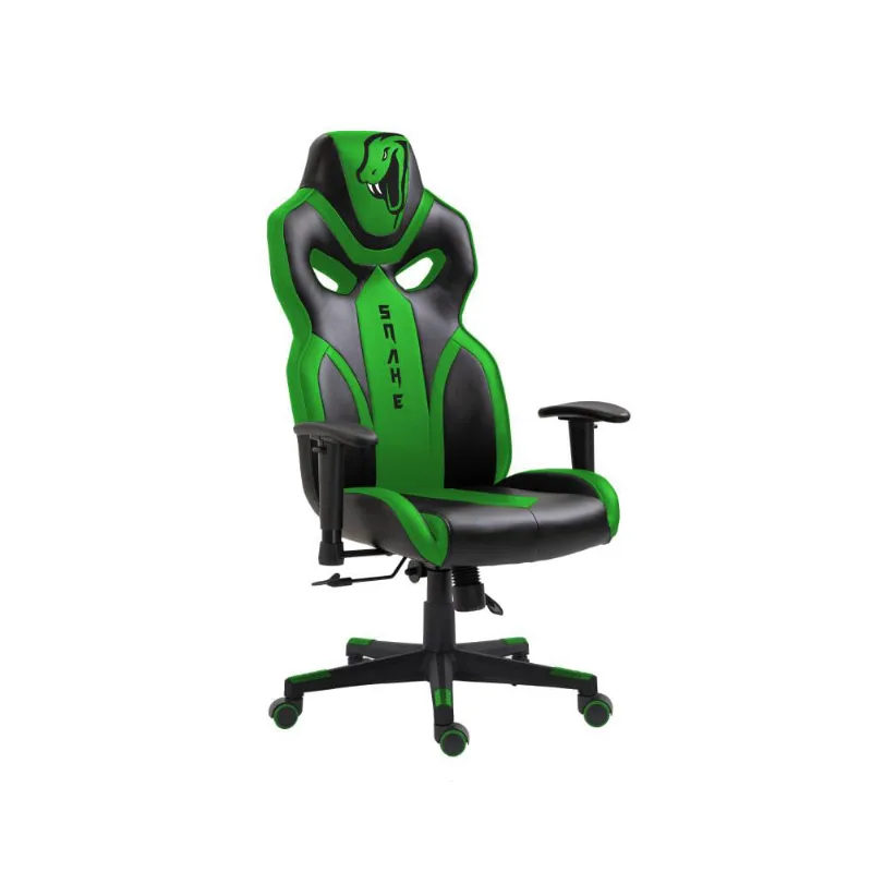 Cadeira Gamer Python Snake Gaming Reclinável 021 - Verde
