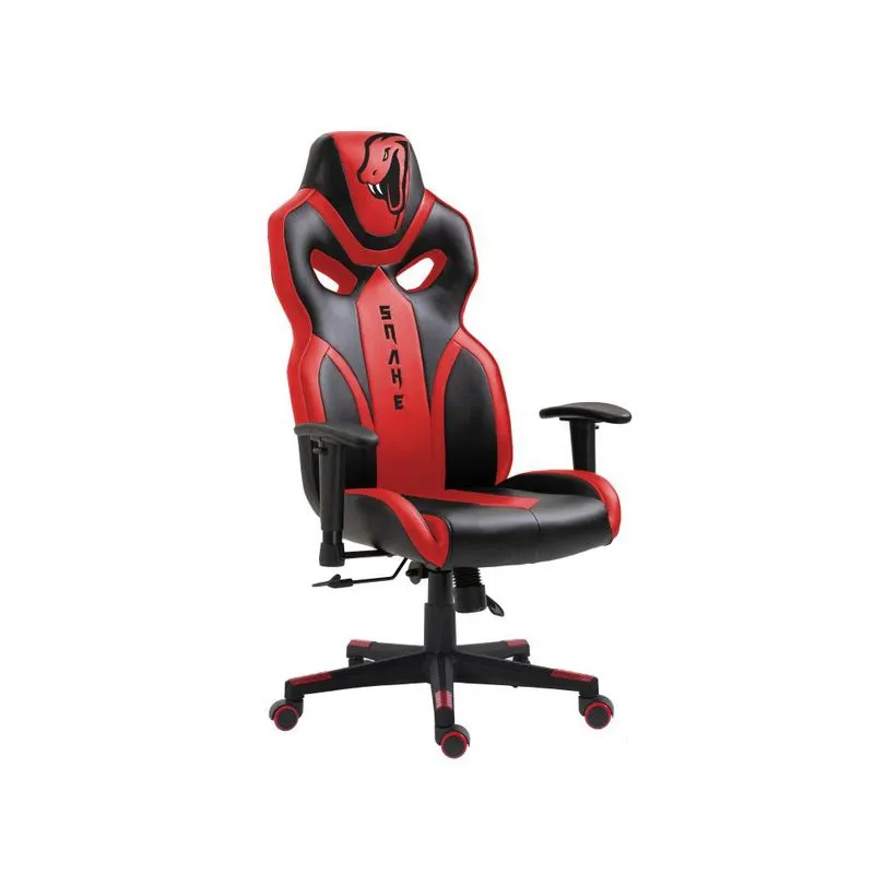 Cadeira Gamer Python Snake Gaming Reclinável 021 - Vermelha