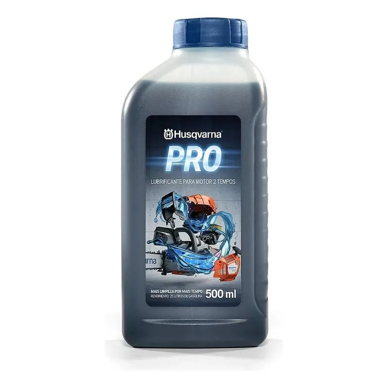 3x Oleo Para Motores 2 Tempos Para Motosserra 500ml- Husqvar