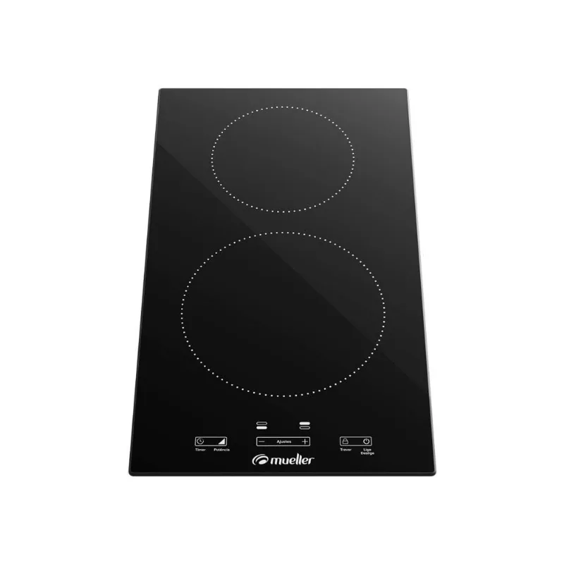 Cooktop De Indução 2 Bocas Mueller Mci162bg1 Preto 220v - Mueller