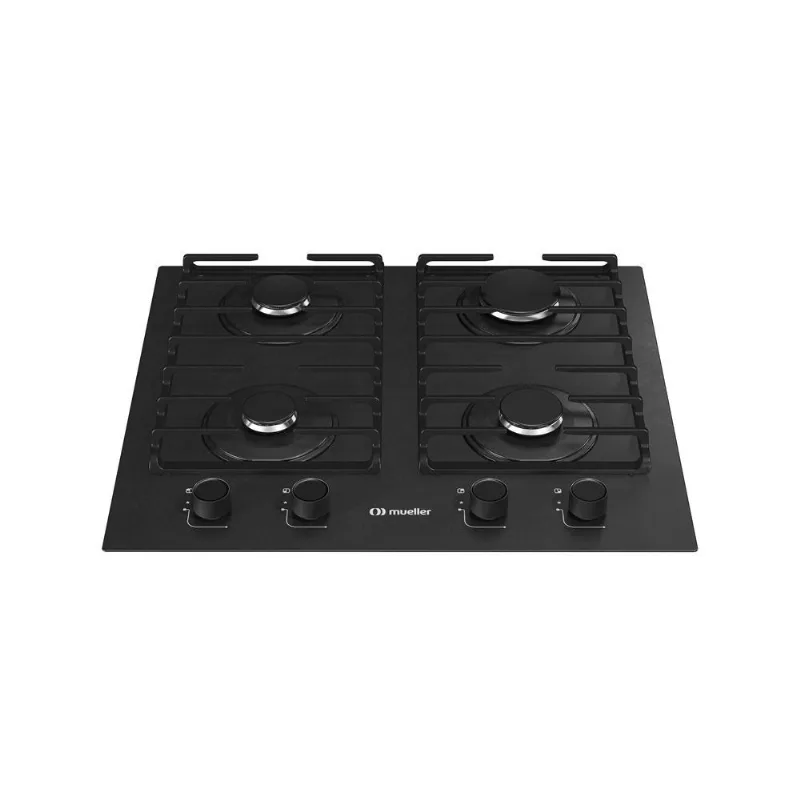 Cooktop Mueller 4 Bocas Antiaderente Com Grades De Ferro Fundido Mcg4bn Bivolt - Mueller