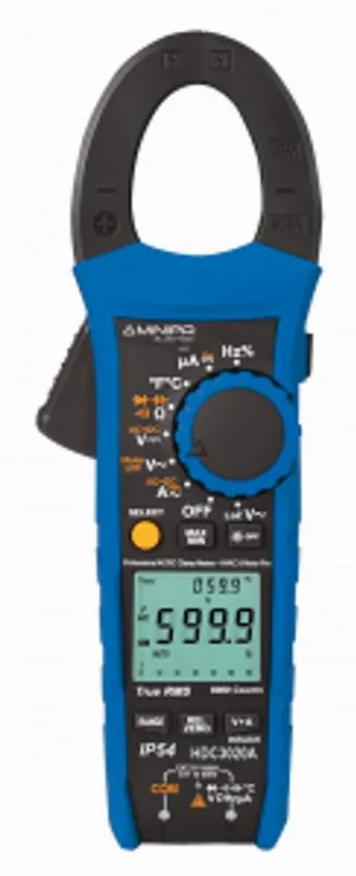 Alicate Amperímetro Digital True Rms Cat Iv 600v Minipa
