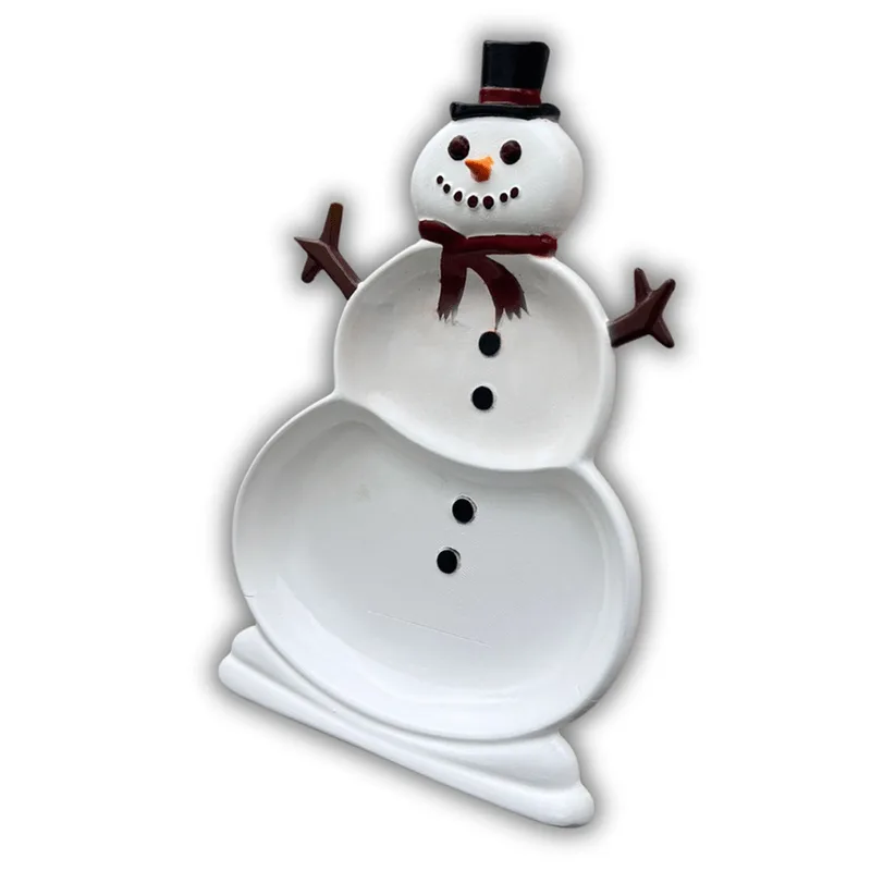 Bandeja Decorativa Boneco de Neve Premium SÓ BOLEIRAS BANDEJA BONECO DE NEVE PREMIUM 9624155 SO BOLEIRAS