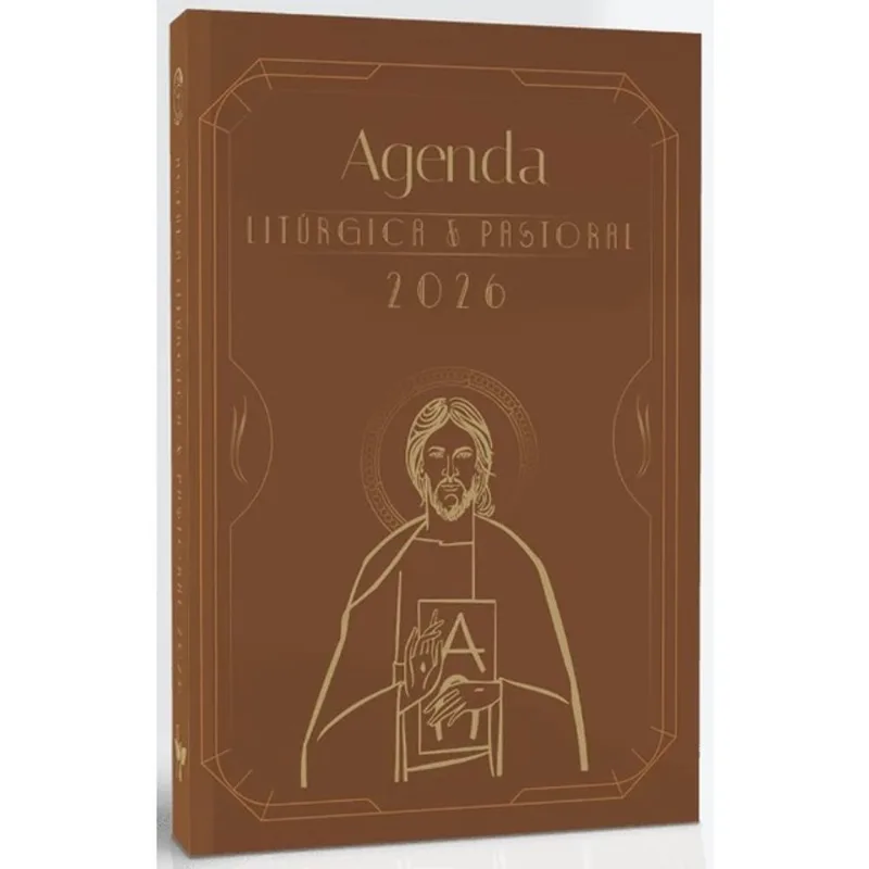 AGENDA LITÚRGICA E PASTORAL 2026 - CAPA CRISTAL