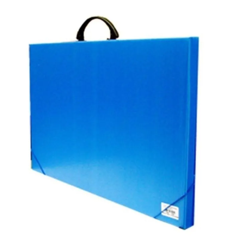 Maleta A3 azul Alaplast
