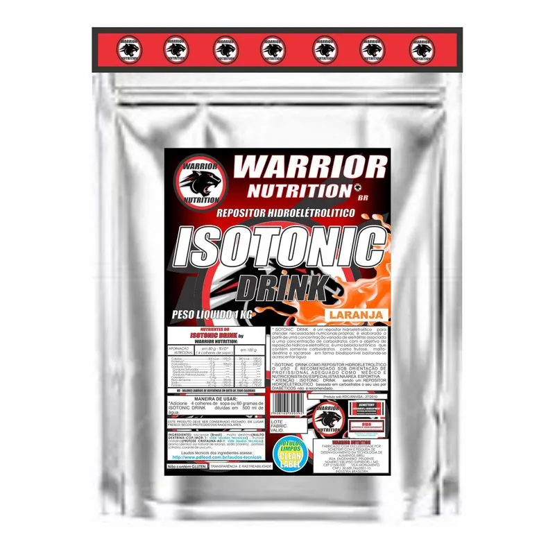 Isotonic Drink - Saco - 1 Kg - Laranja