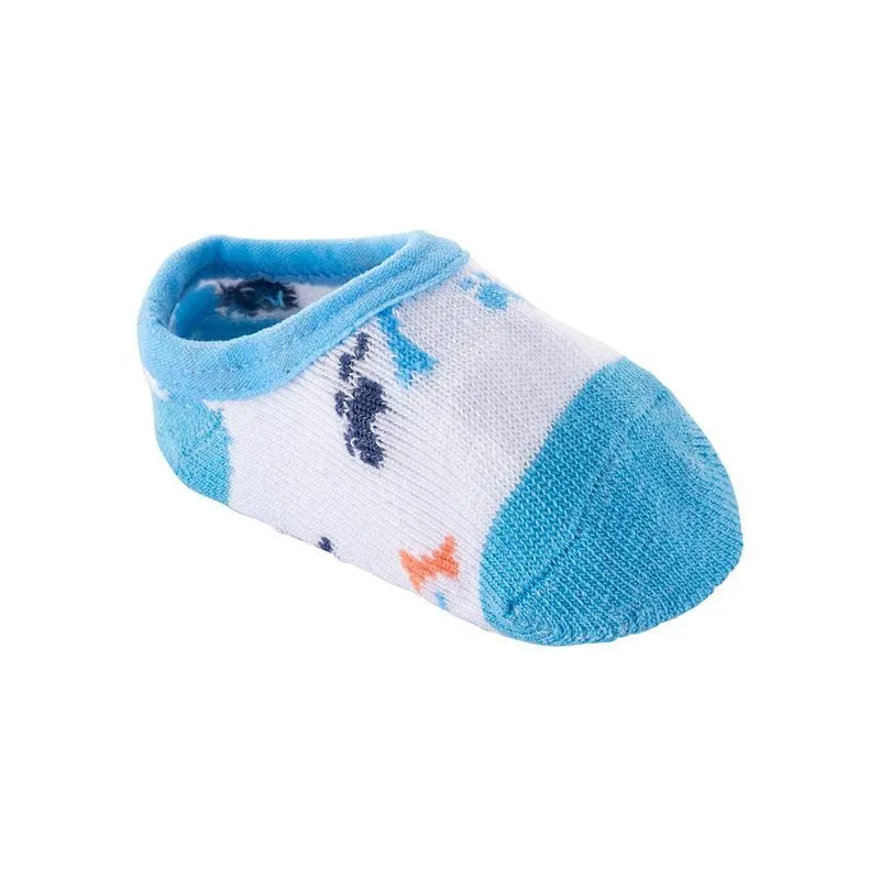 Meia Sapatilha Pimpolho Cachorro/Azul 89712