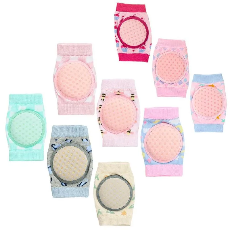 Joelheira Bebe Engatinhar Infantil Antiderrapante Soft