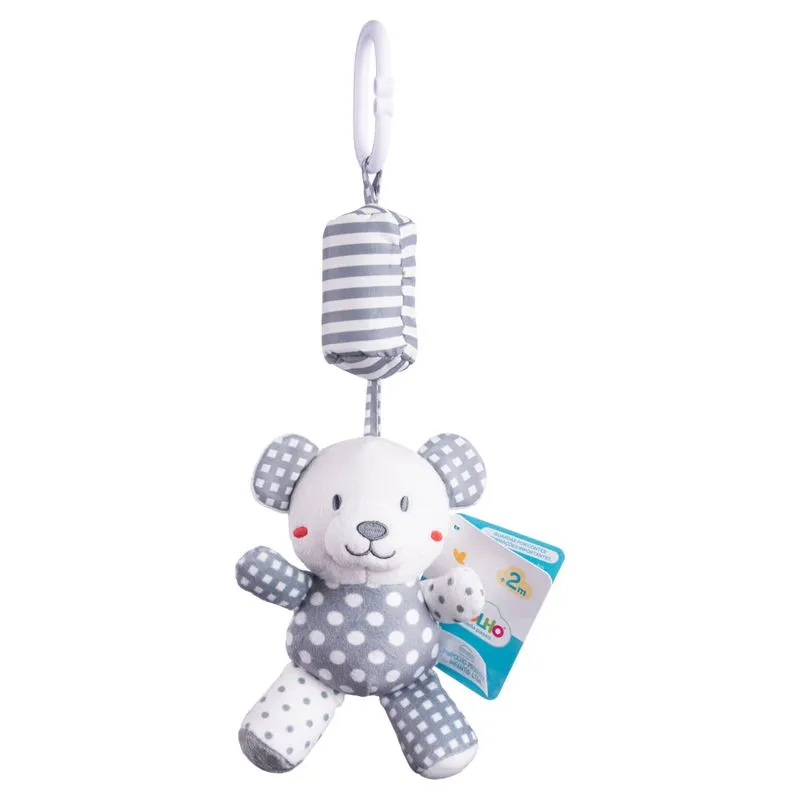Móbile Plush Para Carrinho / Bebê Conforto Urso- Pimpolho