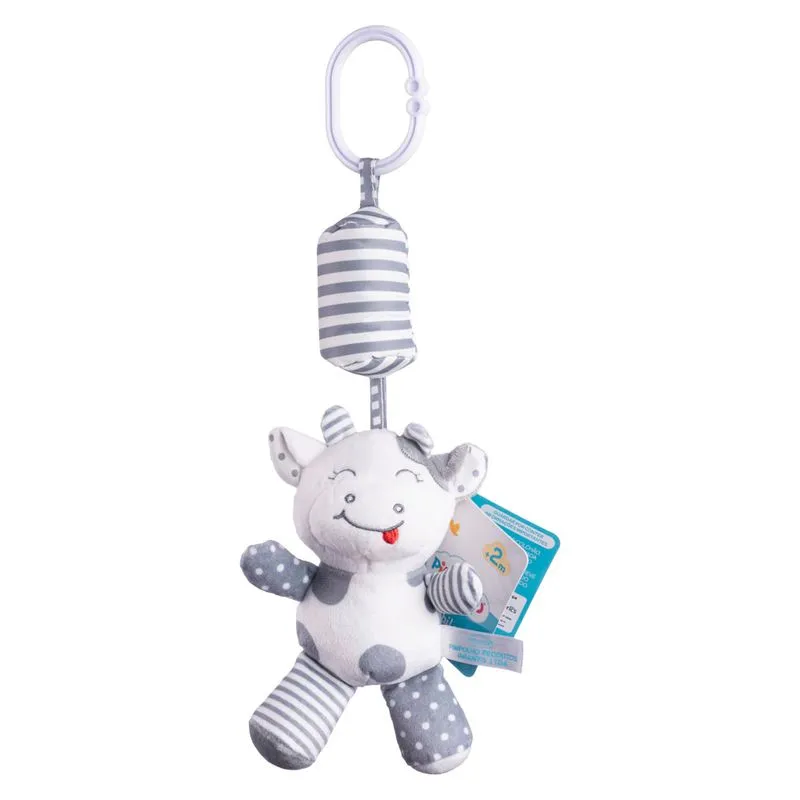 Móbile Plush Para Carrinho / Bebê Conforto Vaquinha Pimpolho