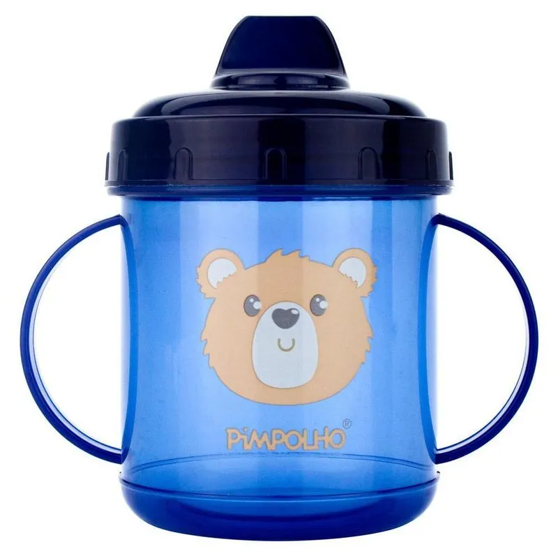 Copo Infantil De Transição Bico Rigido 220 Ml Pimpolho