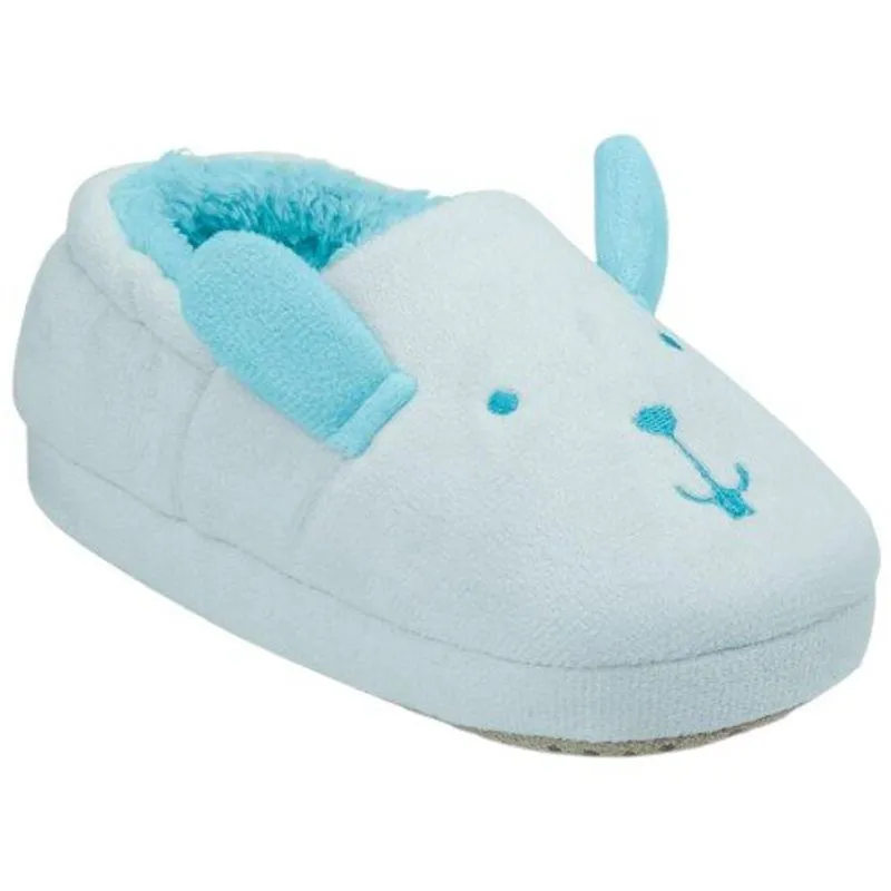 Pantufa Infantil N° 26/27 Pimpolho Coelho Azul (MP)
