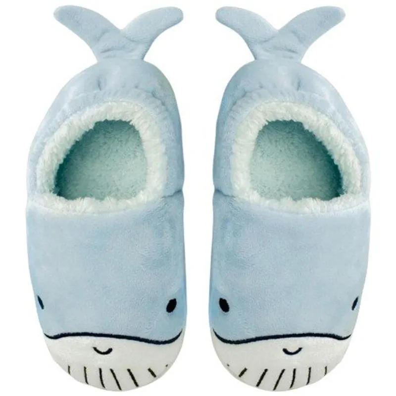 Pantufa Infantil N° 32/33 Pimpolho Baleia Azul (MP)