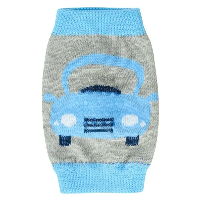 Joelheira Infantil Masculina Azul/Cinza 6-12 Meses Pimpolho