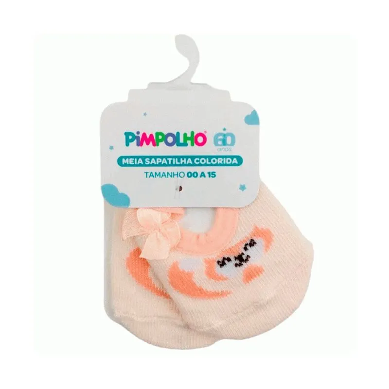 Meia Sapatilha Feminina 00-15 Raposa Pimpolho