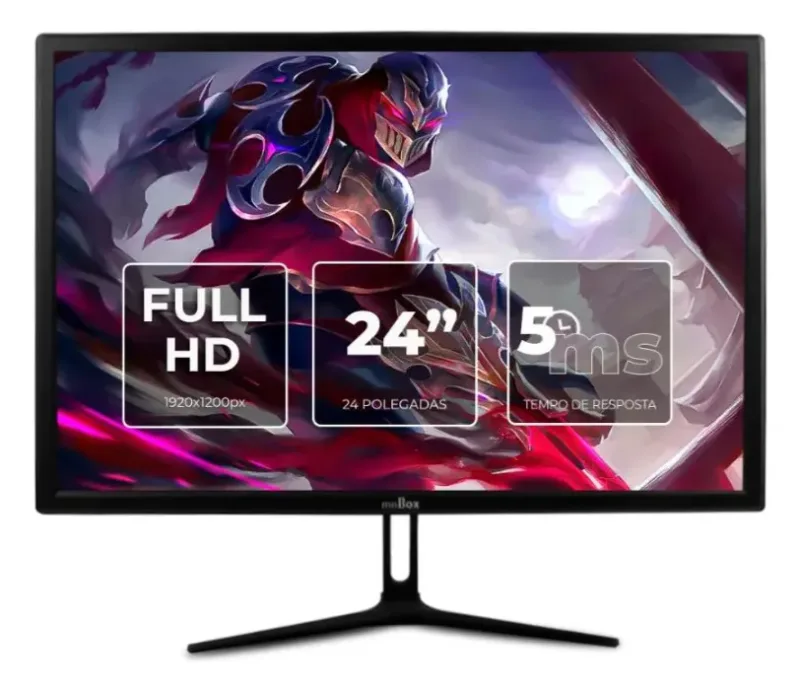 Monitor Led 24 Polegadas Full Hd Slim 5ms Vga Hdmi DMN240