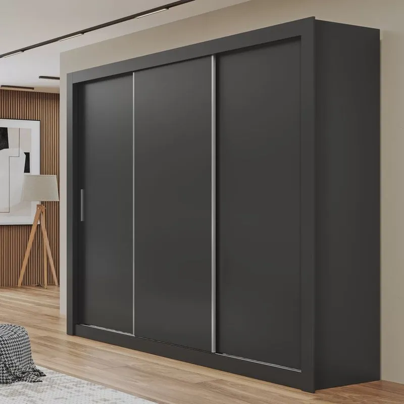 Guarda-Roupa Casal 3 Portas 4 Gavetas 188,5cm Viena Yescasa