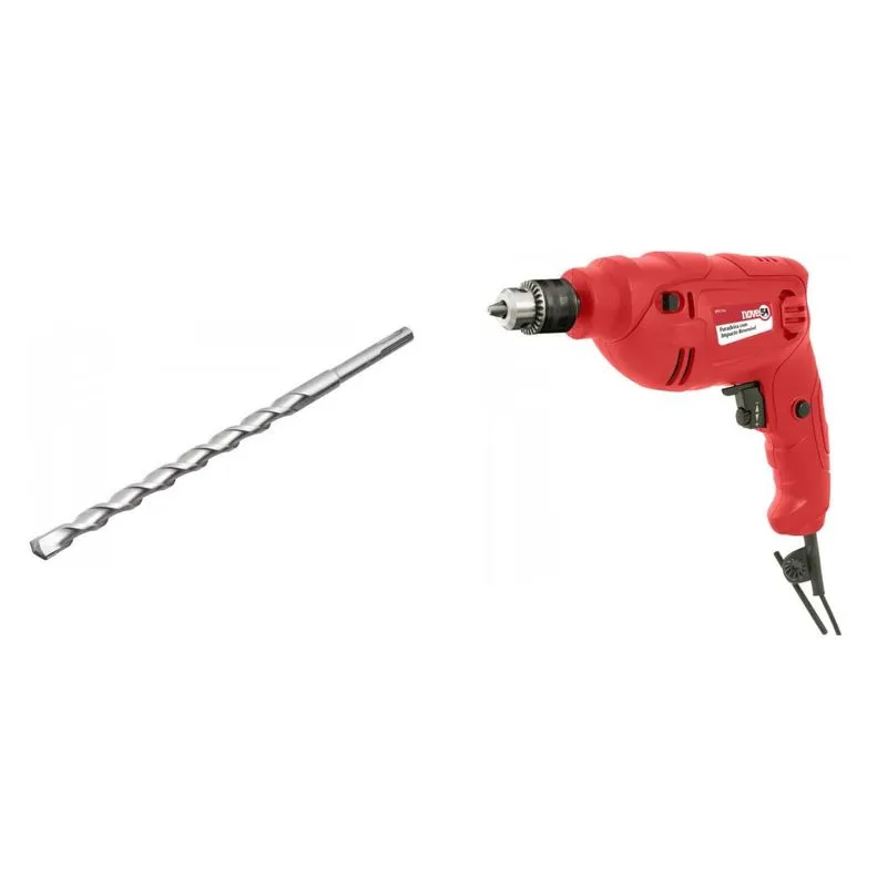 Kit Ferramentas MadeiraMadeira com Furadeira Impacto 3/8' 127V com Jogo de Ferramentas Broca SDS PLUS 160 mm x 150 mm x 210 mm 385924