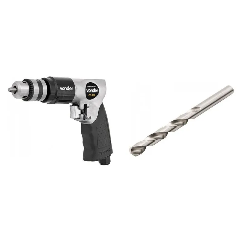 Kit Ferramentas MadeiraMadeira com Furadeira Pneumática Broca Aço 14 mm 387521