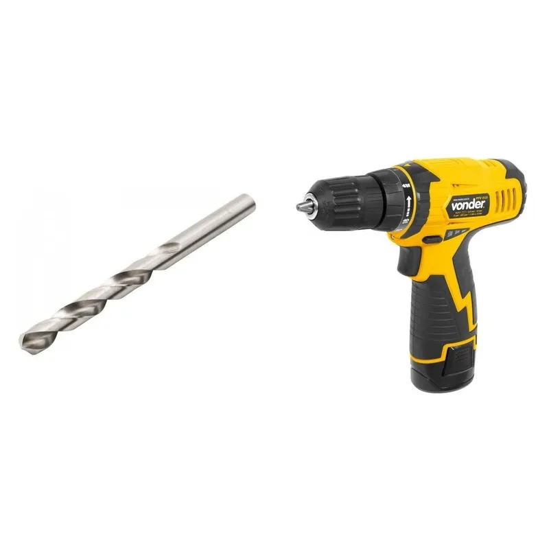 Kit Ferramentas MadeiraMadeira com Parafusadeira/ Furadeira e Broca 07 mm 386291