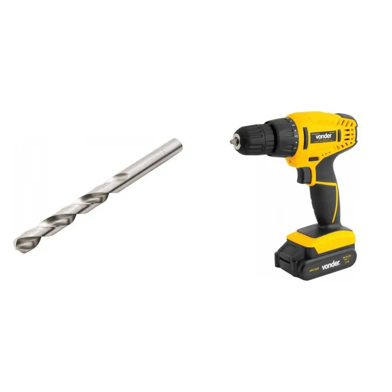 Kit Ferramentas MadeiraMadeira com Parafusadeira/ Furadeira e Broca 180 mm 388178