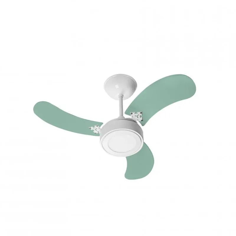 Ventilador de Teto LED 6000k New Venti Delta Verde