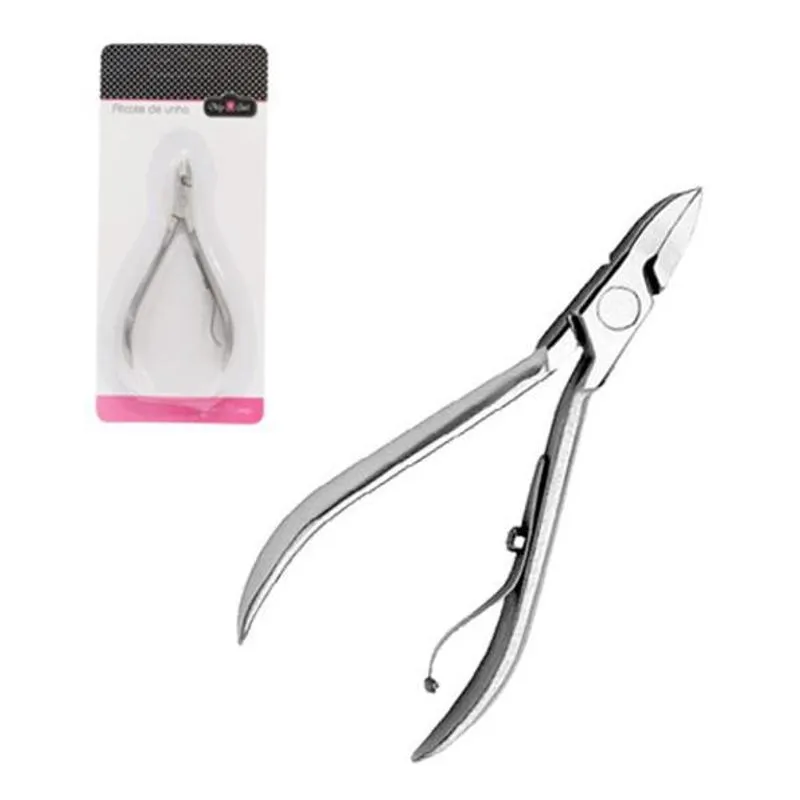 Alicate De Cuticula De Inox 4'' 9,5cm Na Cartela