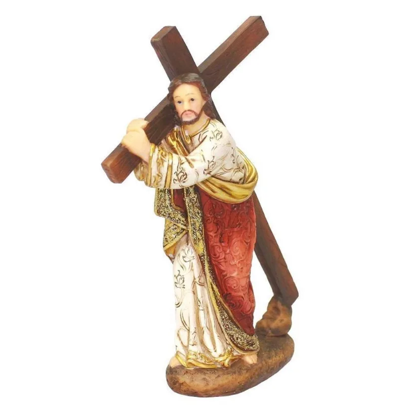 Escultura Santo Jesus Cristo Via Sacra Decorativo