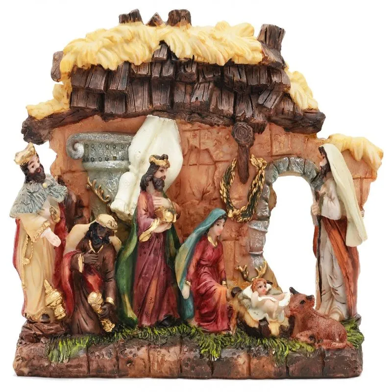 PRESEPIO ESTABULO 1PC RS 21X6X CM (DED05407)
