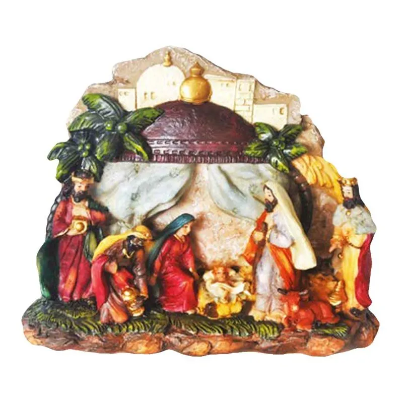 PRESEPIO TEMPLO 1PC RS 21X7X16 CM
