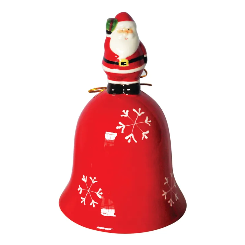Enfeite Sino de Natal NTW50553 - Rio de Ouro