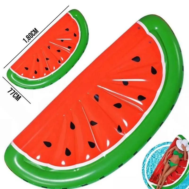 Boia Colchão Inflável Fatia De Melancia 180x77cm Elp03040 Sun Way
