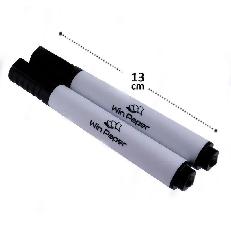 Marcador Para Quadro Branco 02 Peças Color - Tudo Em Caixa