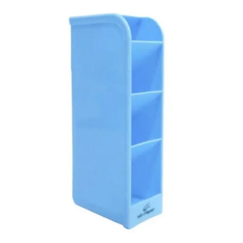 Organizador De Mesa Armazena Clips 4 Divisorias Porta Caneta